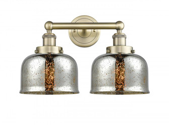 Bell - 2 Light - 17 inch - Antique Brass - Bath Vanity Light (3442|616-2W-AB-G78)