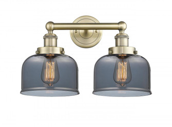 Bell - 2 Light - 17 inch - Antique Brass - Bath Vanity Light (3442|616-2W-AB-G73)