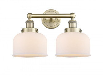 Bell - 2 Light - 17 inch - Antique Brass - Bath Vanity Light (3442|616-2W-AB-G71)