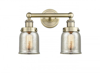 Bell - 2 Light - 14 inch - Antique Brass - Bath Vanity Light (3442|616-2W-AB-G58)
