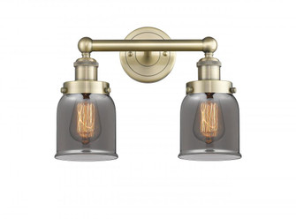 Bell - 2 Light - 14 inch - Antique Brass - Bath Vanity Light (3442|616-2W-AB-G53)