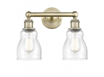 Ellery - 2 Light - 14 inch - Antique Brass - Bath Vanity Light (3442|616-2W-AB-G394)