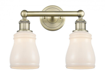 Ellery - 2 Light - 14 inch - Antique Brass - Bath Vanity Light (3442|616-2W-AB-G391)
