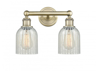 Caledonia - 2 Light - 14 inch - Antique Brass - Bath Vanity Light (3442|616-2W-AB-G2511)
