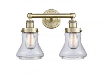 Bellmont - 2 Light - 15 inch - Antique Brass - Bath Vanity Light (3442|616-2W-AB-G192)