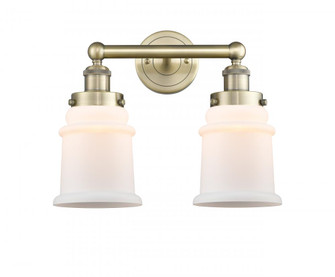 Canton - 2 Light - 15 inch - Antique Brass - Bath Vanity Light (3442|616-2W-AB-G181)