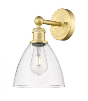 Bristol - 1 Light - 8 inch - Satin Gold - Sconce (3442|616-1W-SG-GBD-752)