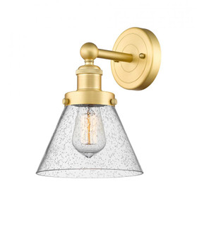 Cone - 1 Light - 8 inch - Satin Gold - Sconce (3442|616-1W-SG-G44)