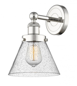 Cone - 1 Light - 8 inch - Polished Nickel - Sconce (3442|616-1W-PN-G44)