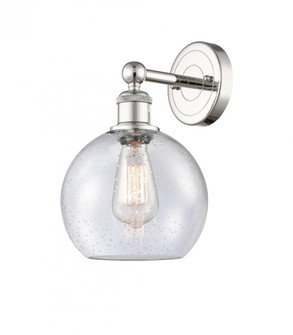 Athens - 1 Light - 8 inch - Polished Nickel - Sconce (3442|616-1W-PN-G124-8)