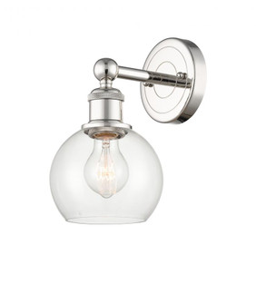 Athens - 1 Light - 6 inch - Polished Nickel - Sconce (3442|616-1W-PN-G122-6)