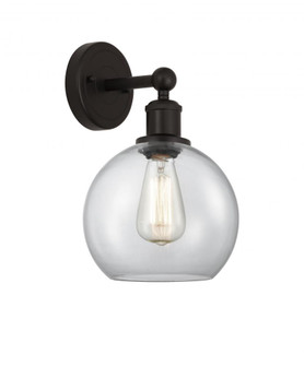 Athens - 1 Light - 8 inch - Oil Rubbed Bronze - Sconce (3442|616-1W-OB-G122-8)