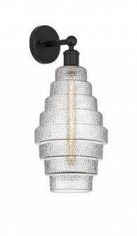 Cascade - 1 Light - 8 inch - Matte Black - Sconce (3442|616-1W-BK-G672-8)