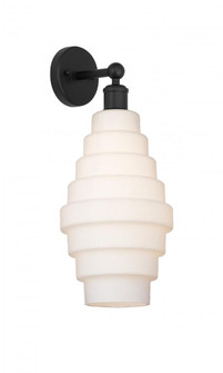 Cascade - 1 Light - 8 inch - Matte Black - Sconce (3442|616-1W-BK-G671-8)