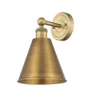 Berkshire - 1 Light - 8 inch - Brushed Brass - Sconce (3442|616-1W-BB-MBC-8-BB)