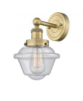 Oxford - 1 Light - 7 inch - Brushed Brass - Sconce (3442|616-1W-BB-G534)