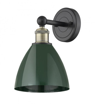 Plymouth - 1 Light - 8 inch - Black Antique Brass - Sconce (3442|616-1W-BAB-MBD-75-GR)