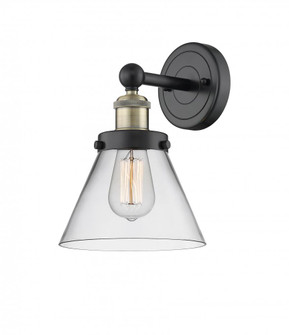 Cone - 1 Light - 8 inch - Black Antique Brass - Sconce (3442|616-1W-BAB-G42)