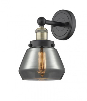 Fulton - 1 Light - 7 inch - Black Antique Brass - Sconce (3442|616-1W-BAB-G173)