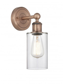 Clymer - 1 Light - 4 inch - Antique Copper - Sconce (3442|616-1W-AC-G802)