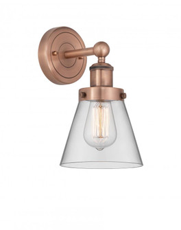 Cone - 1 Light - 6 inch - Antique Copper - Sconce (3442|616-1W-AC-G62)