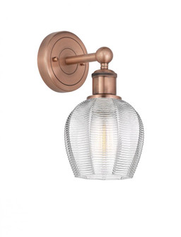 Norfolk - 1 Light - 6 inch - Antique Copper - Sconce (3442|616-1W-AC-G462-6)