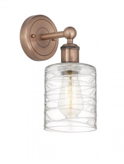 Cobbleskill - 1 Light - 5 inch - Antique Copper - Sconce (3442|616-1W-AC-G1113)