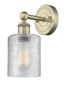 Cobbleskill - 1 Light - 5 inch - Antique Brass - Sconce (3442|616-1W-AB-G112)