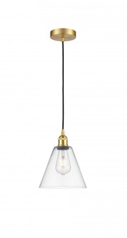 Berkshire - 1 Light - 8 inch - Satin Gold - Mini Pendant (3442|616-1P-SG-GBC-82)