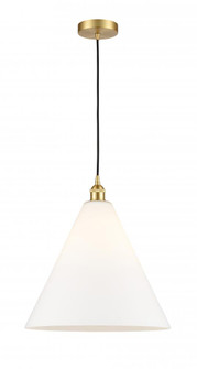 Berkshire - 1 Light - 16 inch - Satin Gold - Multi Pendant (3442|616-1P-SG-GBC-161)