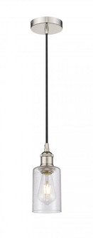 Clymer - 1 Light - 4 inch - Polished Nickel - Cord hung - Mini Pendant (3442|616-1P-PN-G804)