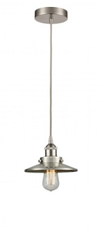 Edison - 1 Light - 8 inch - Satin Nickel - Mini Pendant (3442|616-1PH-SN-M2-SN)