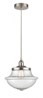 Oxford - 1 Light - 12 inch - Satin Nickel - Mini Pendant (3442|616-1PH-SN-G544)