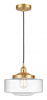 Bridgeton - 1 Light - 12 inch - Satin Gold - Mini Pendant (3442|616-1PH-SG-G694-12)