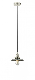 Edison - 1 Light - 8 inch - Polished Nickel - Mini Pendant (3442|616-1PH-PN-M1-PN)