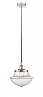 Oxford - 1 Light - 12 inch - Polished Nickel - Mini Pendant (3442|616-1PH-PN-G544)