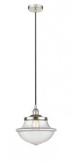 Oxford - 1 Light - 12 inch - Polished Nickel - Mini Pendant (3442|616-1PH-PN-G542)