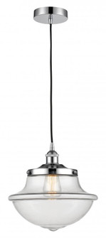 Oxford - 1 Light - 12 inch - Polished Chrome - Mini Pendant (3442|616-1PH-PC-G542)