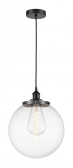 Beacon - 1 Light - 14 inch - Matte Black - Mini Pendant (3442|616-1PH-BK-G202-14)