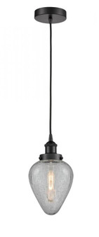 Geneseo - 1 Light - 7 inch - Matte Black - Mini Pendant (3442|616-1PH-BK-G165)