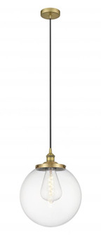 Beacon - 1 Light - 14 inch - Brushed Brass - Mini Pendant (3442|616-1PH-BB-G202-14)