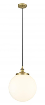 Beacon - 1 Light - 14 inch - Brushed Brass - Mini Pendant (3442|616-1PH-BB-G201-14)