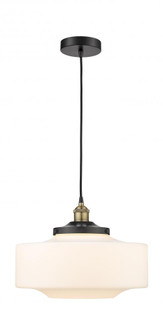 Bridgeton - 1 Light - 16 inch - Black Antique Brass - Mini Pendant (3442|616-1PH-BAB-G691-16)