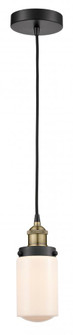 Dover - 1 Light - 5 inch - Black Antique Brass - Cord hung - Mini Pendant (3442|616-1PH-BAB-G311)