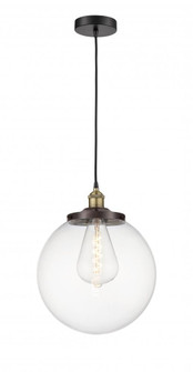 Beacon - 1 Light - 14 inch - Black Antique Brass - Mini Pendant (3442|616-1PH-BAB-G202-14)