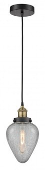 Geneseo - 1 Light - 7 inch - Black Antique Brass - Mini Pendant (3442|616-1PH-BAB-G165)