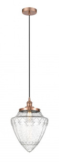 Bullet - 1 Light - 12 inch - Antique Copper - Mini Pendant (3442|616-1PH-AC-G664-12)