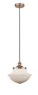 Oxford - 1 Light - 12 inch - Antique Copper - Mini Pendant (3442|616-1PH-AC-G541)