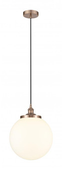 Beacon - 1 Light - 14 inch - Antique Copper - Mini Pendant (3442|616-1PH-AC-G201-14)