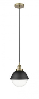 Edison - 1 Light - 9 inch - Antique Brass - Mini Pendant (3442|616-1PH-AB-HFS-82-BK)